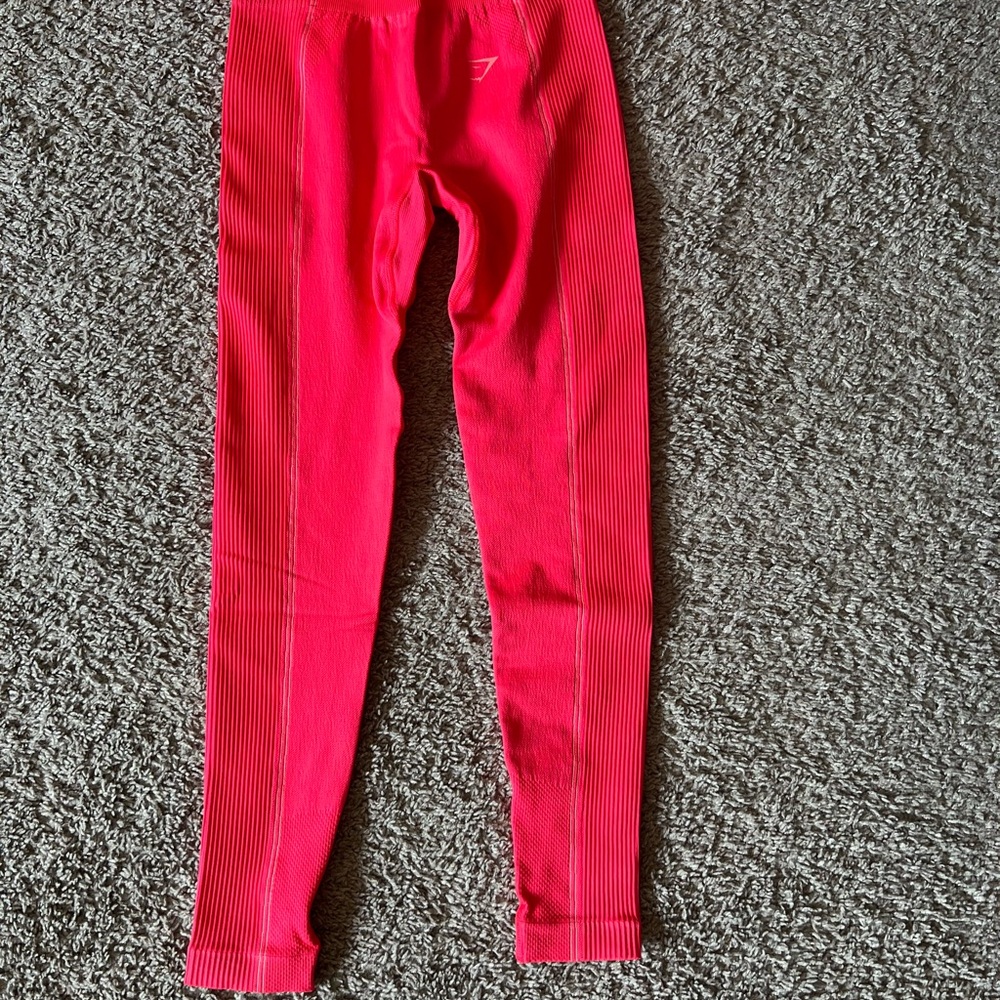 Gymshark Neon Pink Seamless Leggings